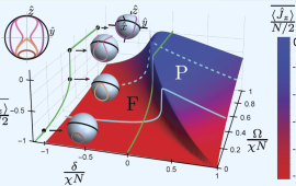 Dynamical phase transition figure.