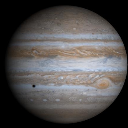 Jupiter in visible light