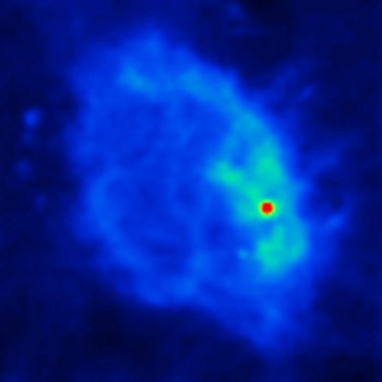 BIMA (Berkeley-Illinois-Maryland Association) array image of the Galactic Center