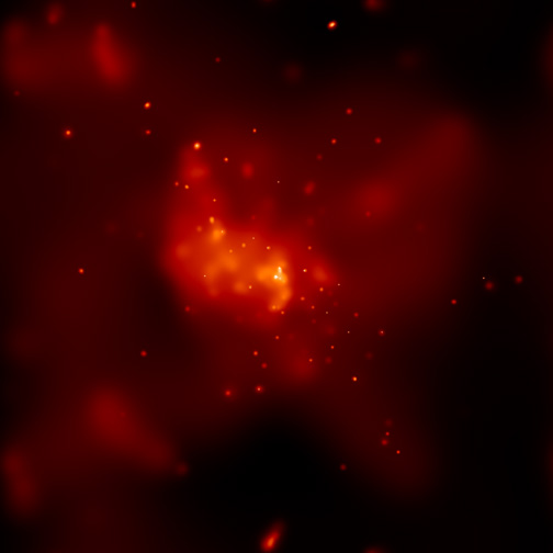 X-ray flare at the Galactic Center