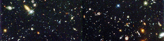 Part of Hubble Deep Field