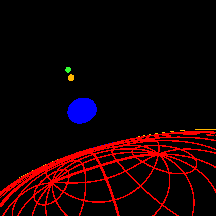 Movie image at 1.5 Schwarzschild radii.