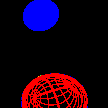 Movie image at 3 Schwarzschild radii.