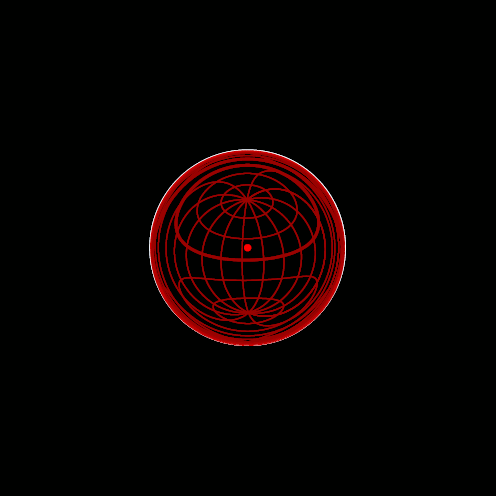 Sphere after collapse.