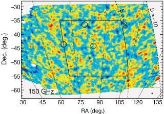 Boomerang image of CMB