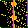Free-fall spacetime diagram.