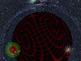 Movie through the outer horizon