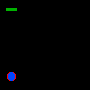 Cerulean's clock moves relative to Vermilion's.