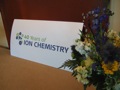 341 Logo sign with flowers