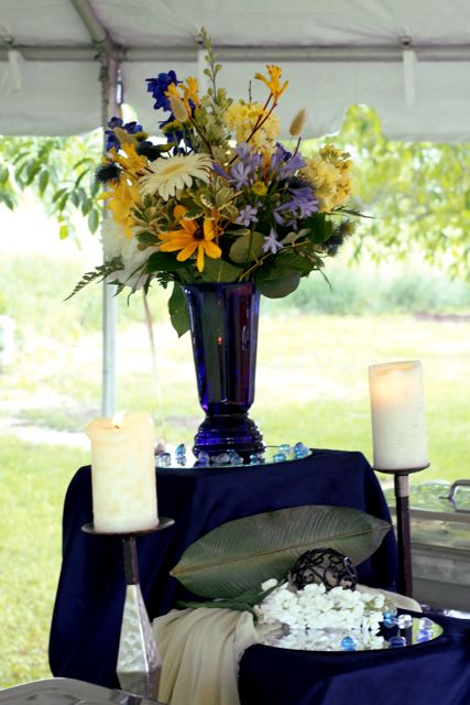 158 Buffet flowers
