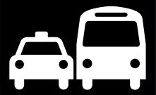 Car and Bus Sign