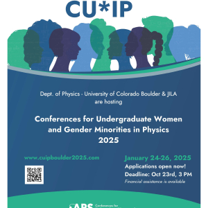 Poster for the 2025 CU*IP conference 
