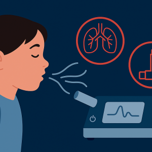 Using quantum sensing to detect pneumonia and asthma in children.