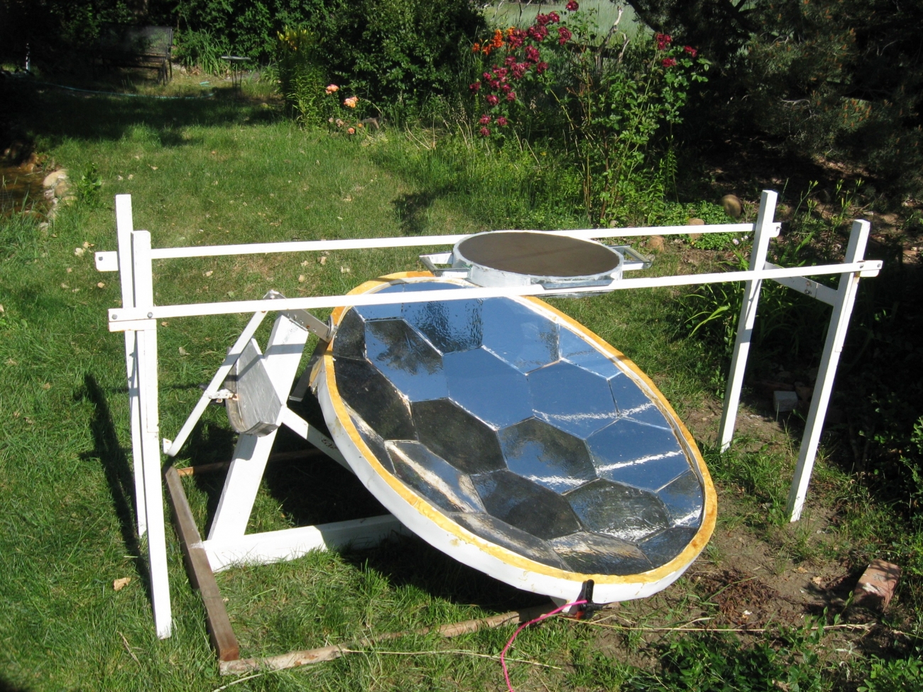 Mylar, Solar Cooking