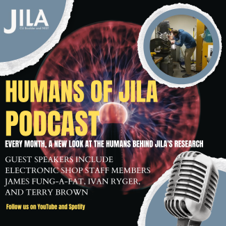 Cover of Humans of JILA Podcast Episode 5