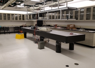 Spectrometer and Laser Installed (Nov 2020)