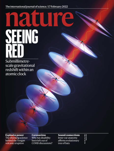Cover of Nature Feb 17 2022