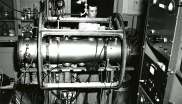 NBS-1, the first cesium atomic clock, which moved in 1954 to the laboratories of the National Institute of Standards and Technology in Boulder, Colo. NIST