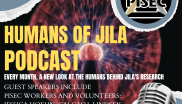 Cover of the Humans of JILA podcast episode 7: PISEC part 1 