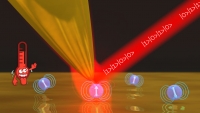 AFM creating strong coupling with the quantum dot