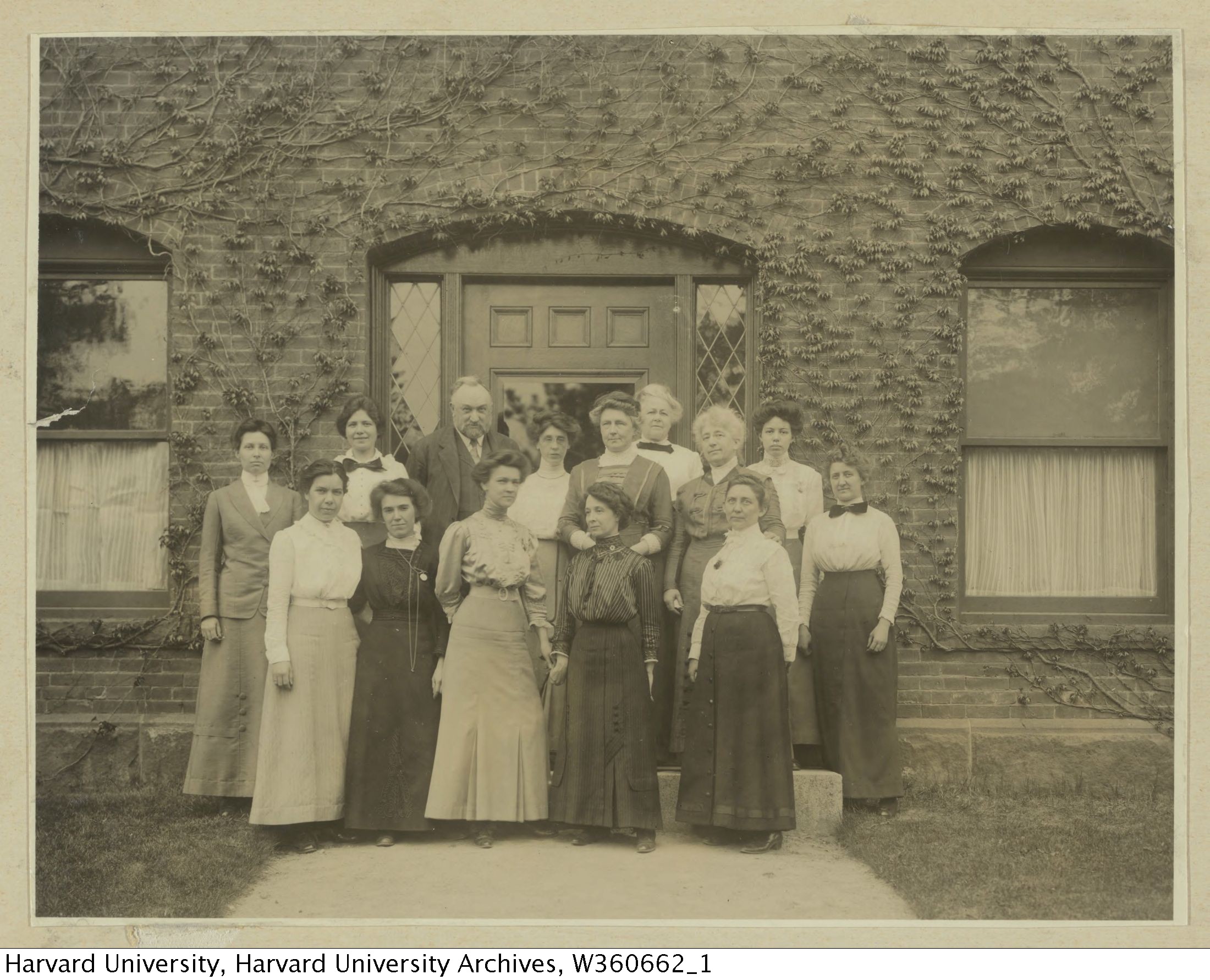 Women astronomers, with Edward Pickering, at the Harvard College Observatory in 1913