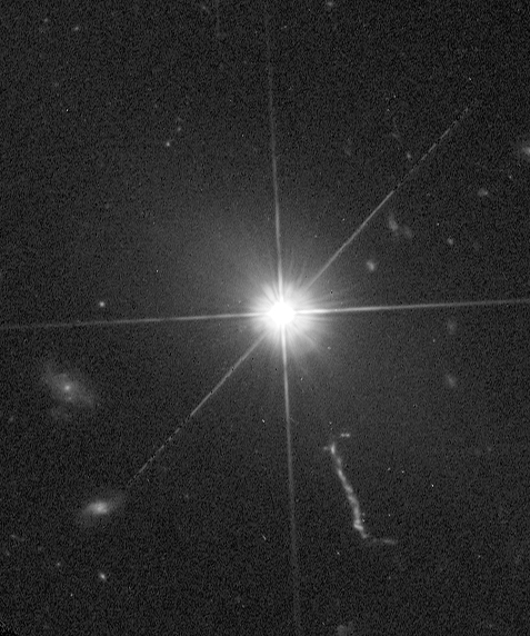 Deeper optical image of 3C273