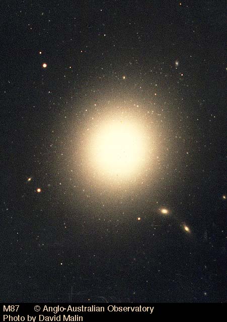 M87 in visible light