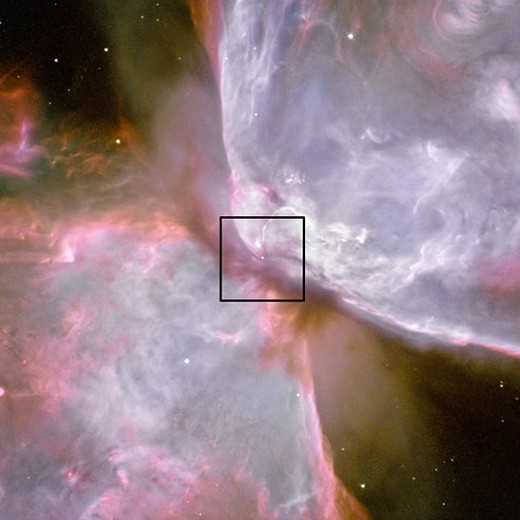 The central star of the Butterfly Nebula