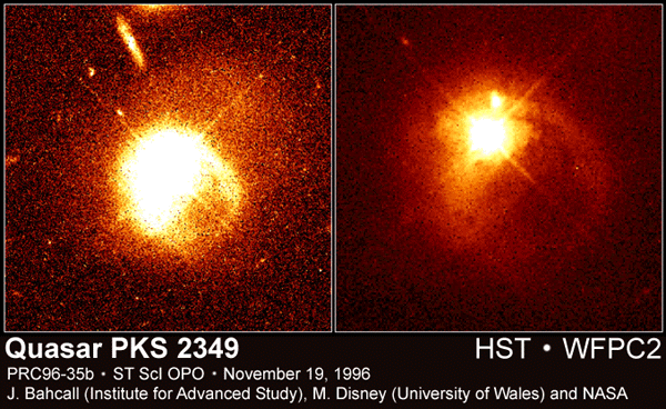 The quasar PKS 2349
