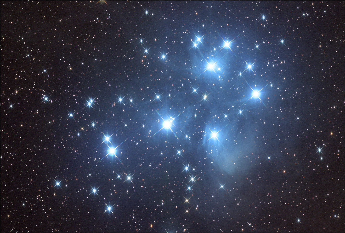 The Pleiades, M45