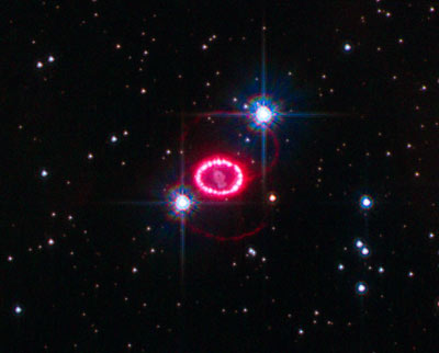 SN 1987A in 2010