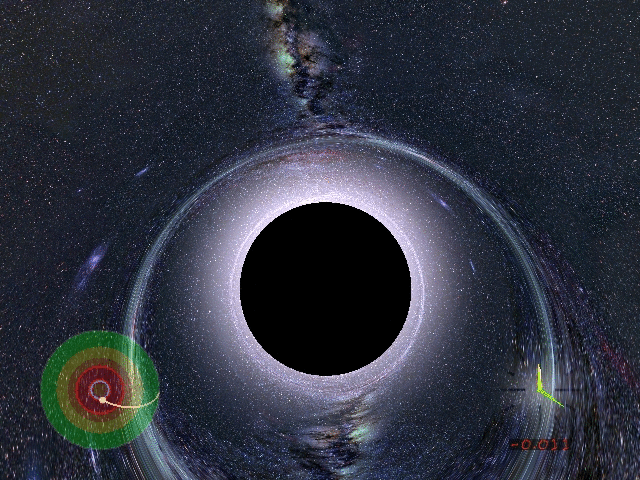 black hole flight simulator